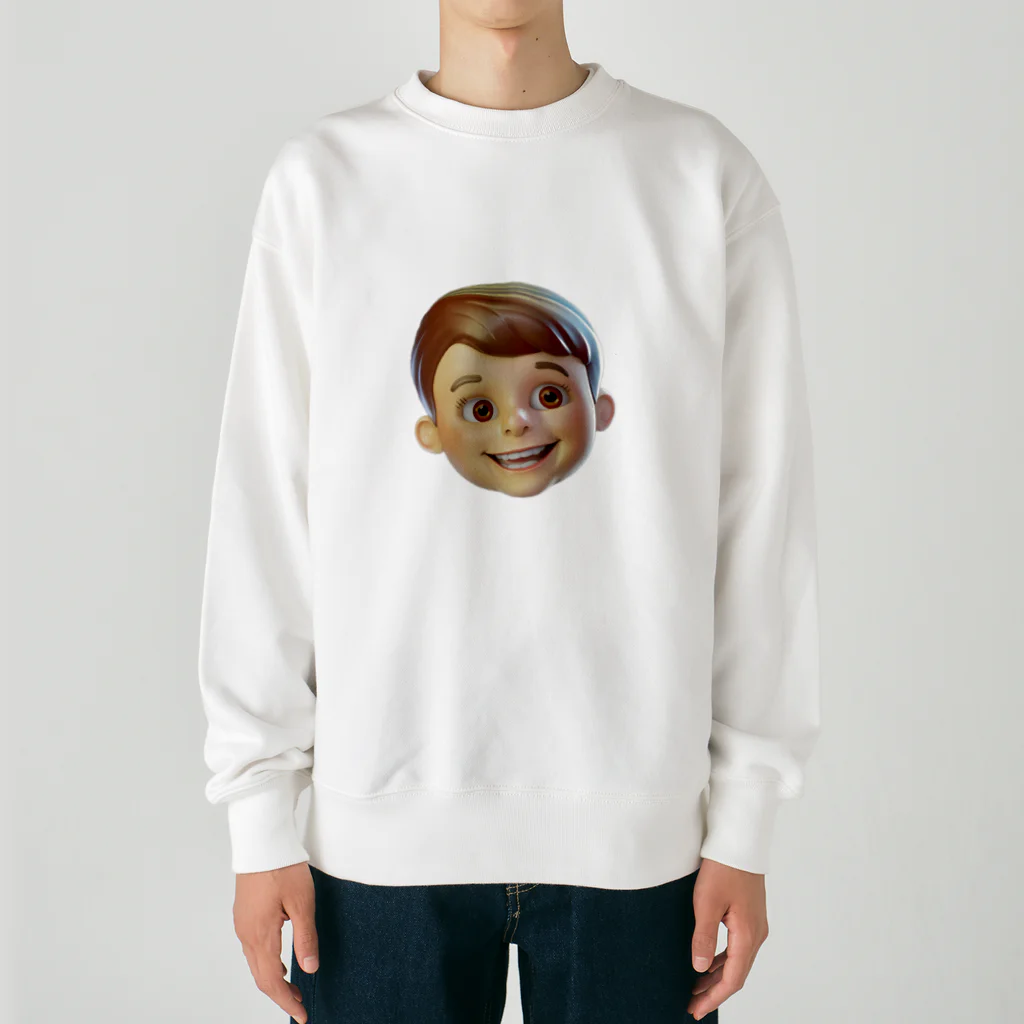 ザ☆めんまのお店のChildren-kun Heavyweight Crew Neck Sweatshirt