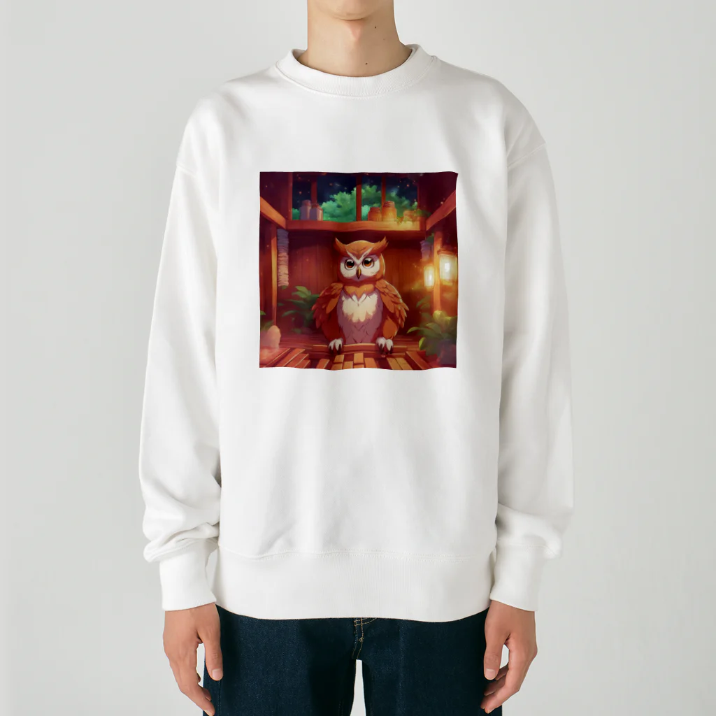 sauna_animalのsauna animal ㉑ Heavyweight Crew Neck Sweatshirt