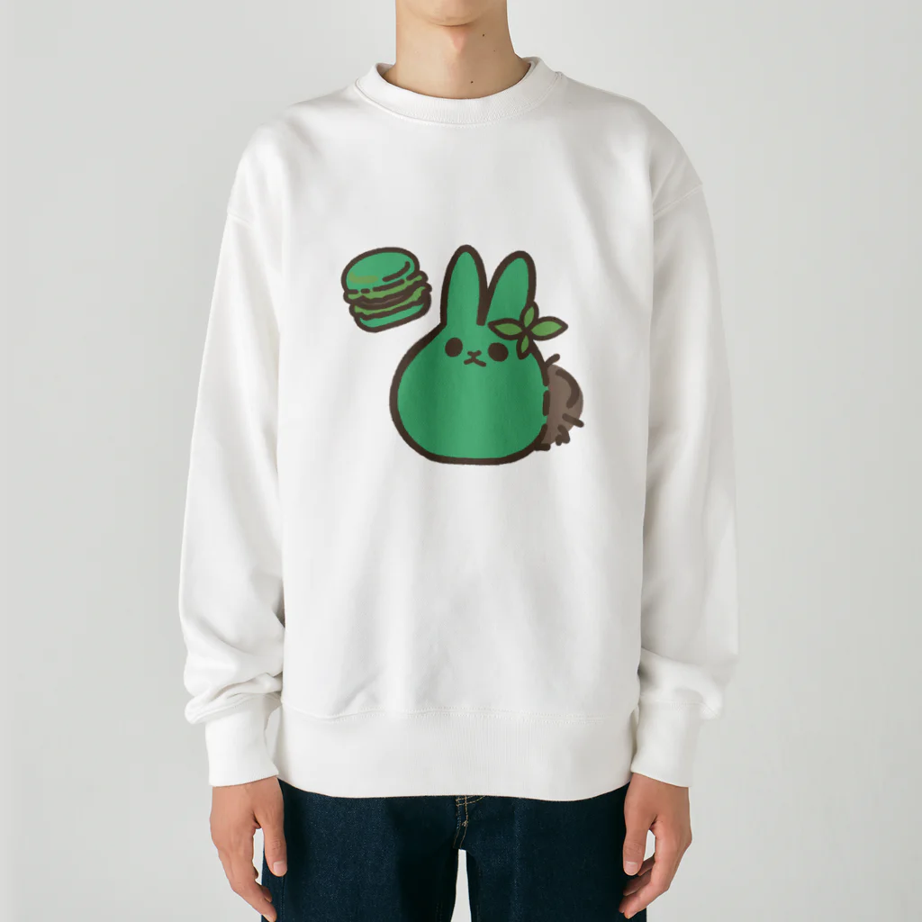 nagiのチョコミントmeme Heavyweight Crew Neck Sweatshirt