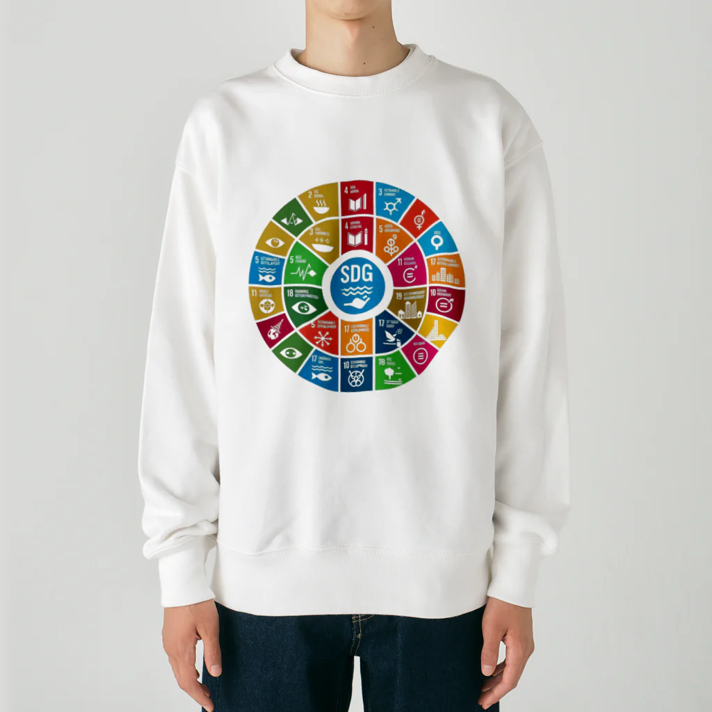 happiness_shopのSDGs（持続可能な開発目標） Heavyweight Crew Neck Sweatshirt