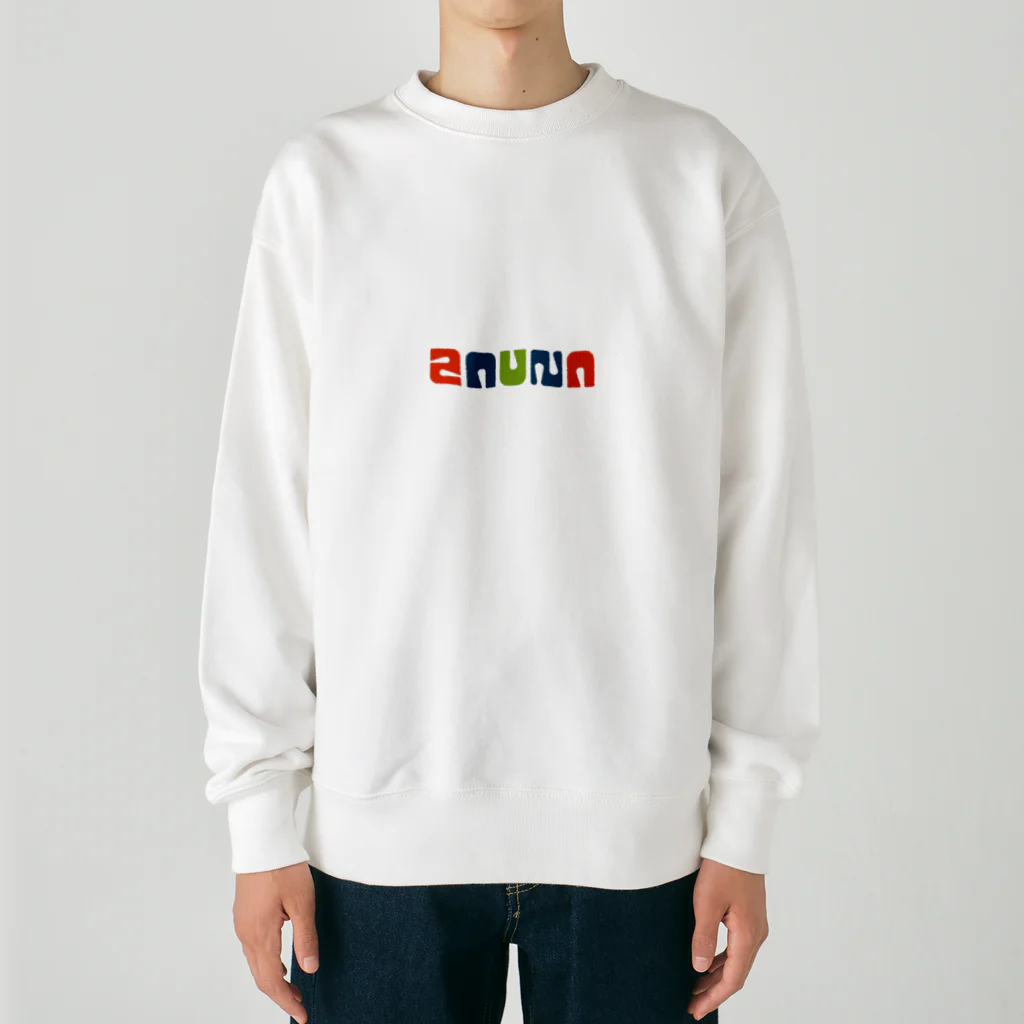 scent_designのサウナ　タイポグラフィーTシャツ Heavyweight Crew Neck Sweatshirt