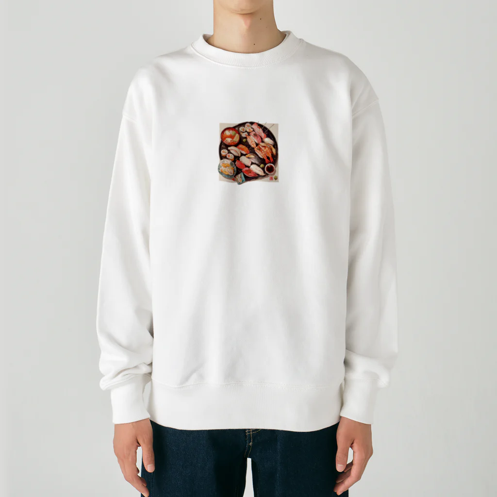 AQUAMETAVERSEの寿司 Marsa 106 Heavyweight Crew Neck Sweatshirt