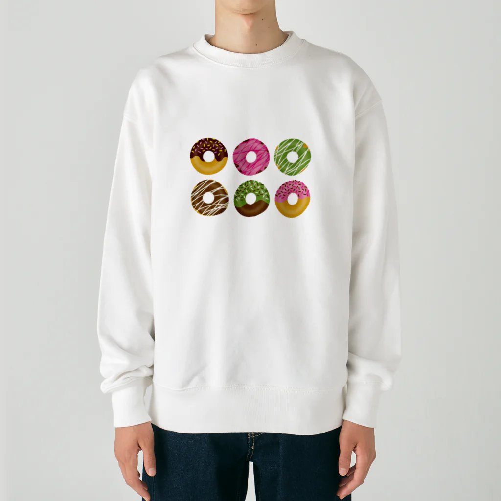 ospiのsix donuts Heavyweight Crew Neck Sweatshirt