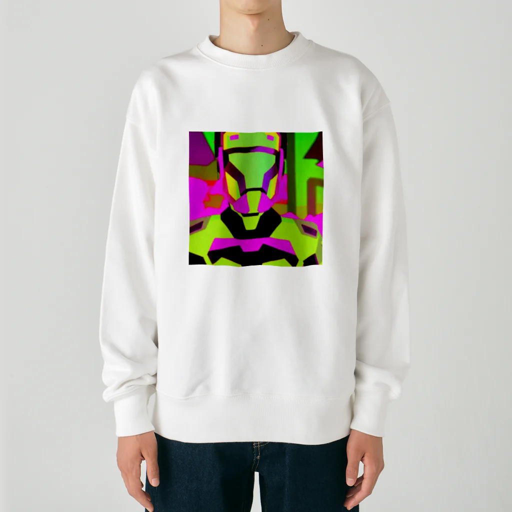 cyborg_dot_comのエナジードリンク好き男 Heavyweight Crew Neck Sweatshirt