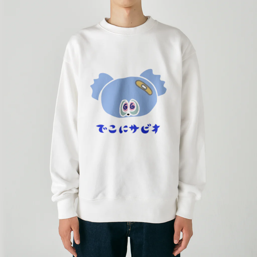 no tenkiのでこサビ Heavyweight Crew Neck Sweatshirt