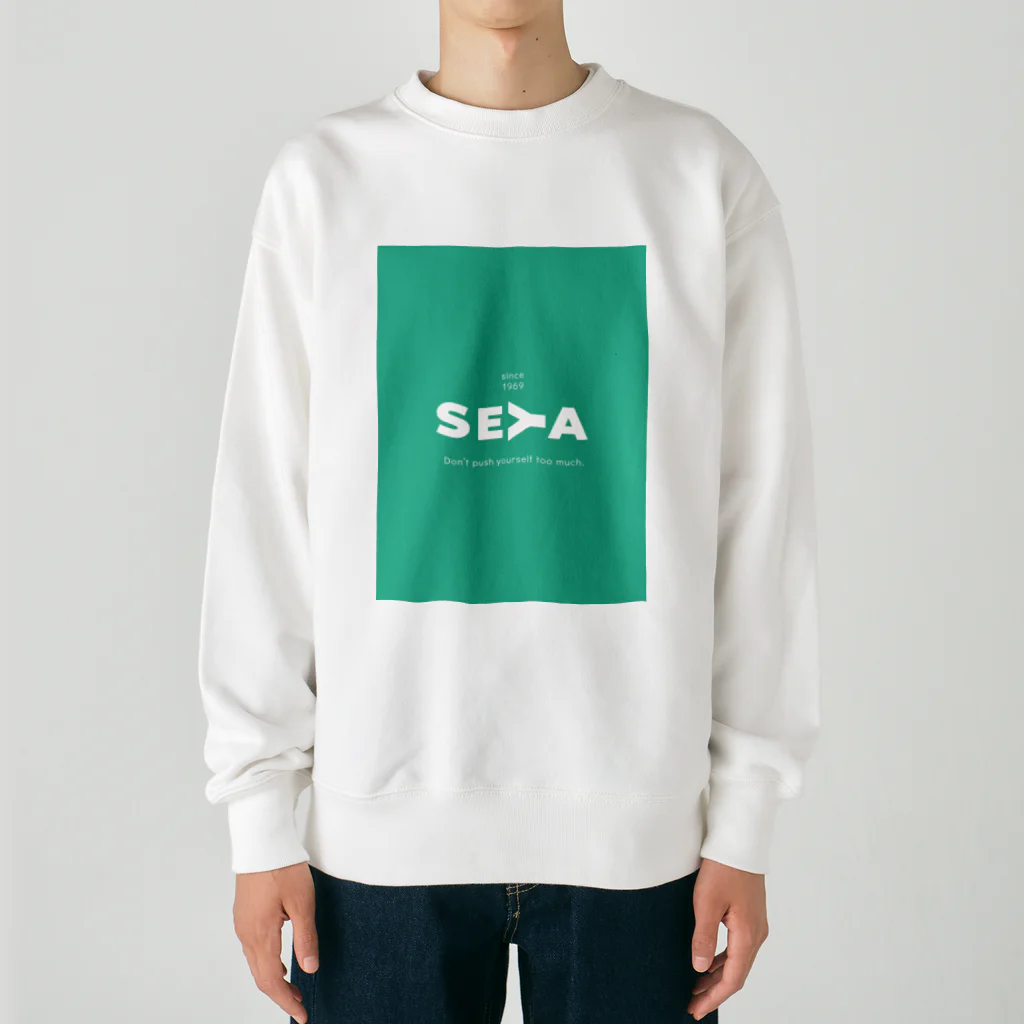 瀬谷なび ショップのチルアウトセヤ Heavyweight Crew Neck Sweatshirt
