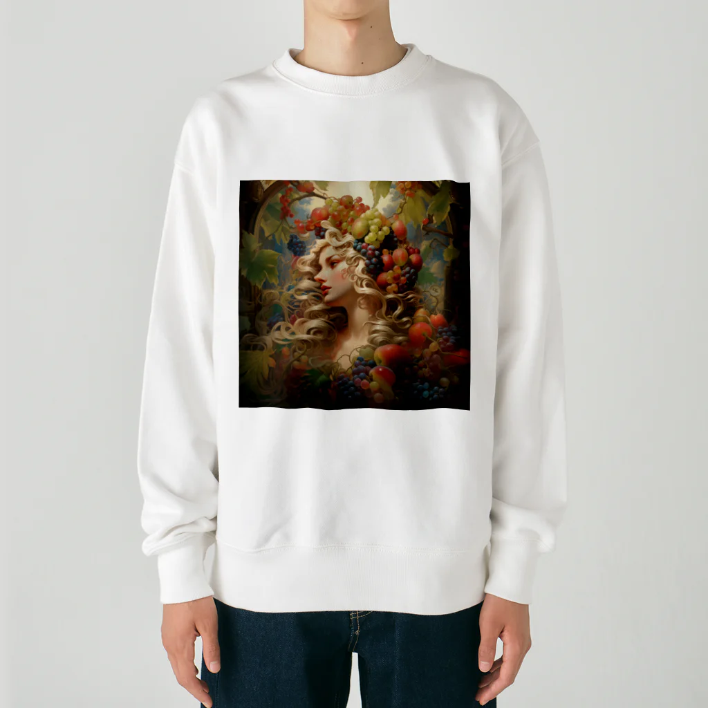 AQUAMETAVERSEの果実の女神　なでしこ1478 Heavyweight Crew Neck Sweatshirt