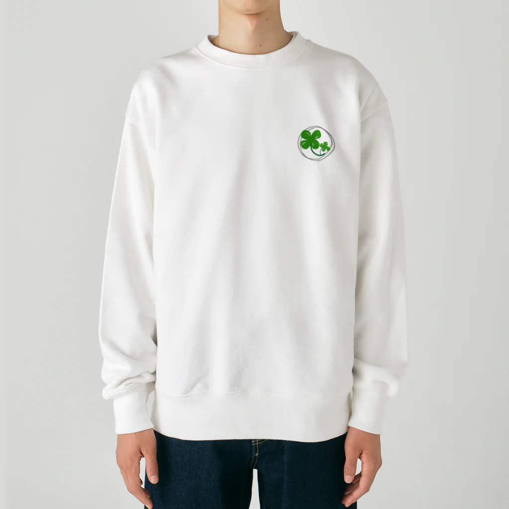 Lucky🍀の可愛さを全面に出すパンダ🐼 Heavyweight Crew Neck Sweatshirt