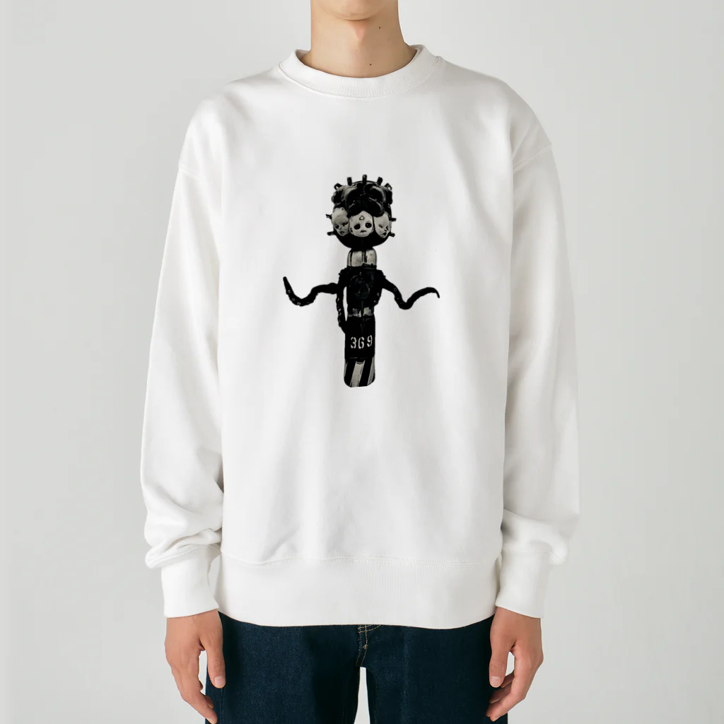 ササベ翔太のゴアタココケシ Heavyweight Crew Neck Sweatshirt