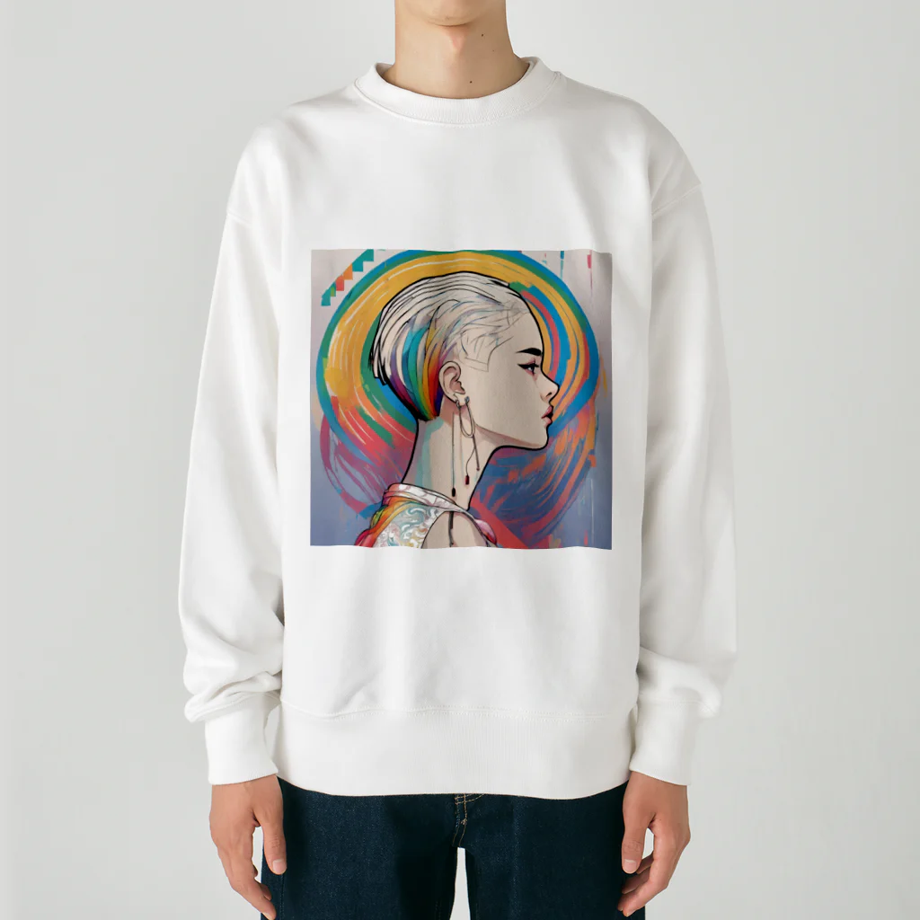 LGBTQ-の多様性 Heavyweight Crew Neck Sweatshirt