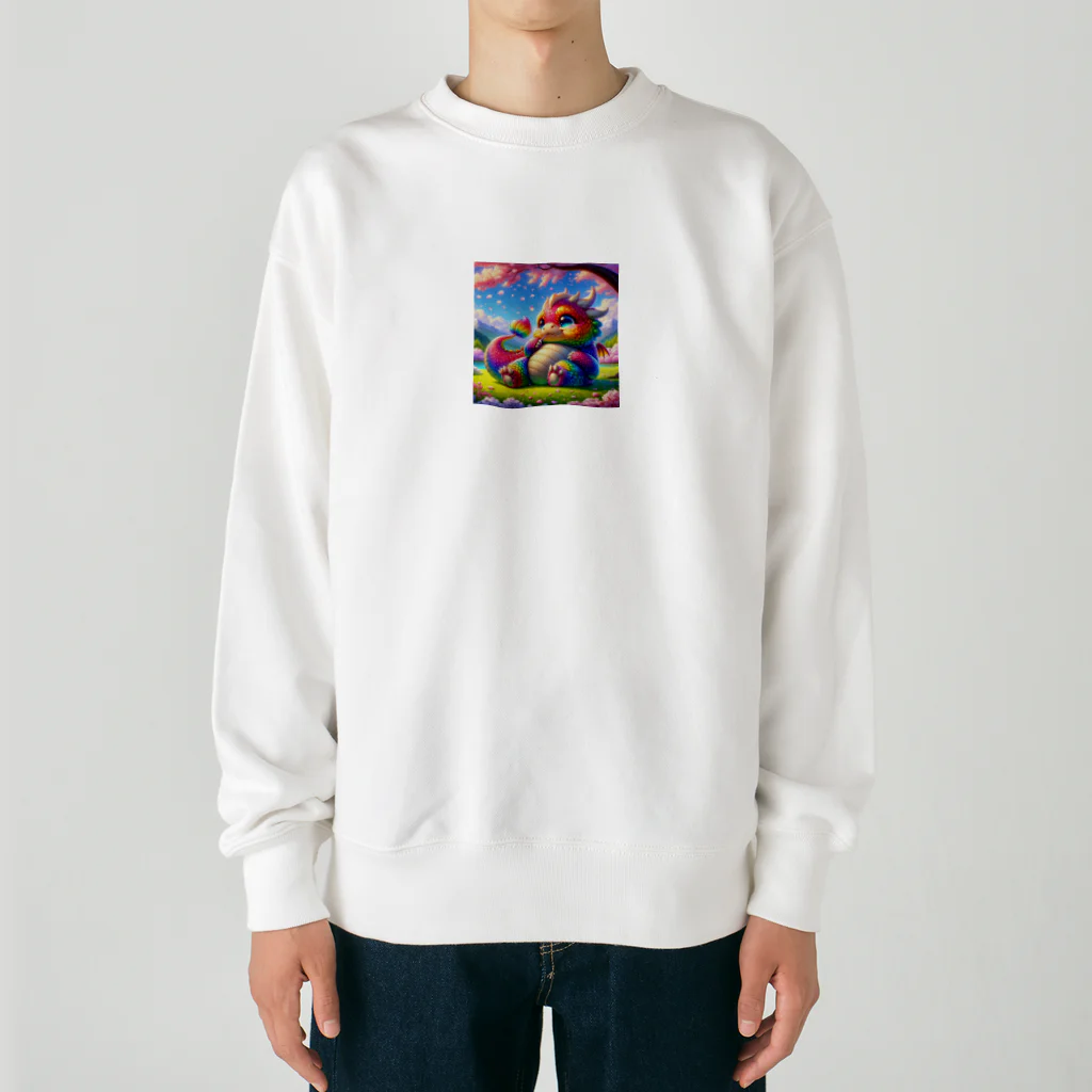 ふわもこパラダイスのルミナリア Heavyweight Crew Neck Sweatshirt