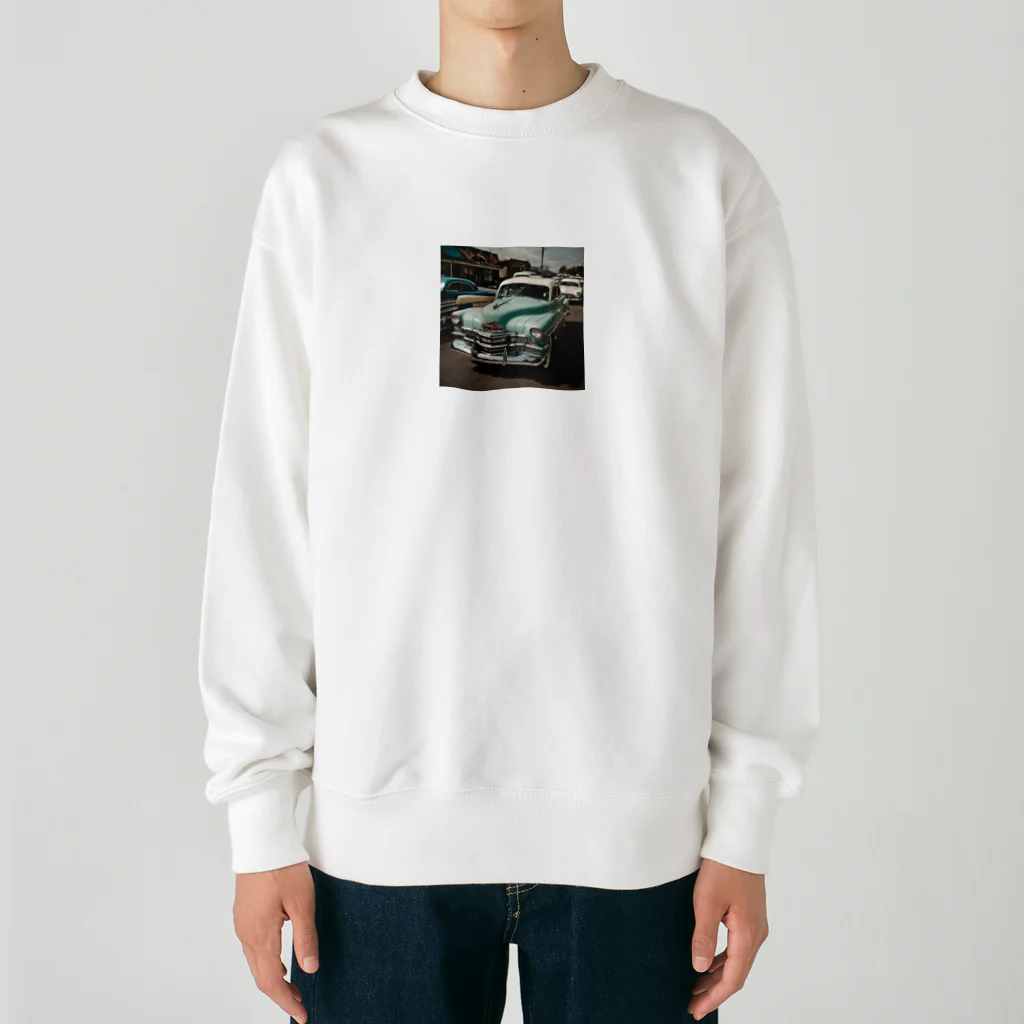 Yukiyukittyのアメリカンスタイル Heavyweight Crew Neck Sweatshirt