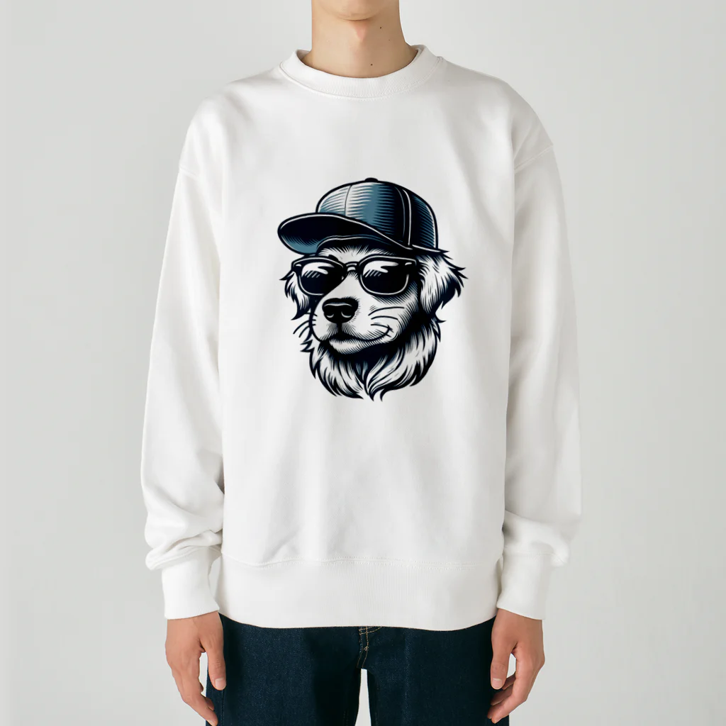 キャップ犬専門店のキャップ犬8 Heavyweight Crew Neck Sweatshirt