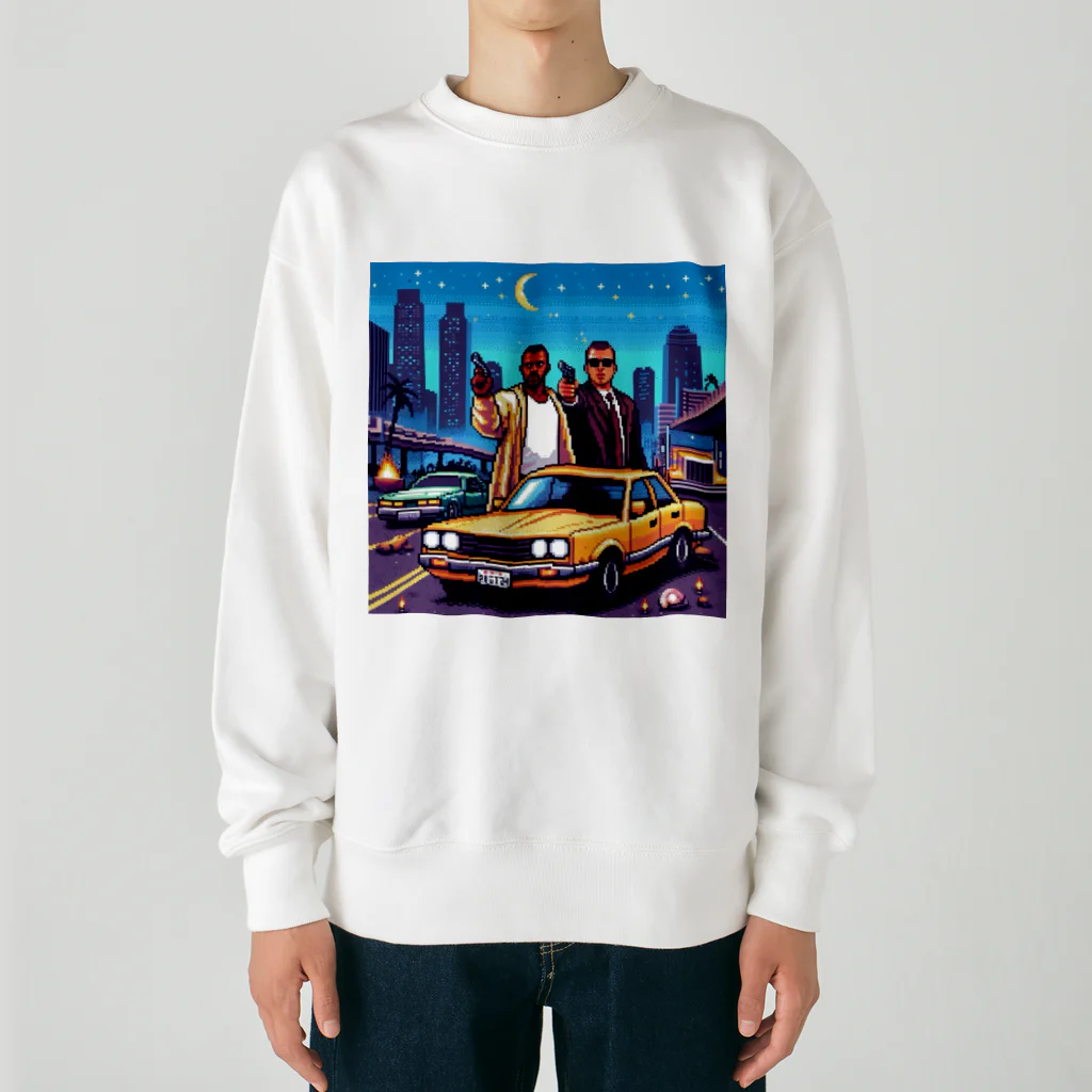 Sawadadaのレトロゲーム80’s Heavyweight Crew Neck Sweatshirt