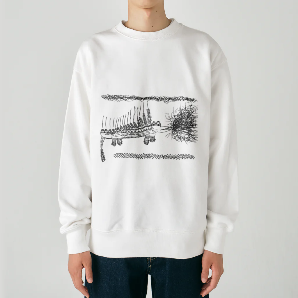 KOTAKICHIのウェーブドラゴン Heavyweight Crew Neck Sweatshirt