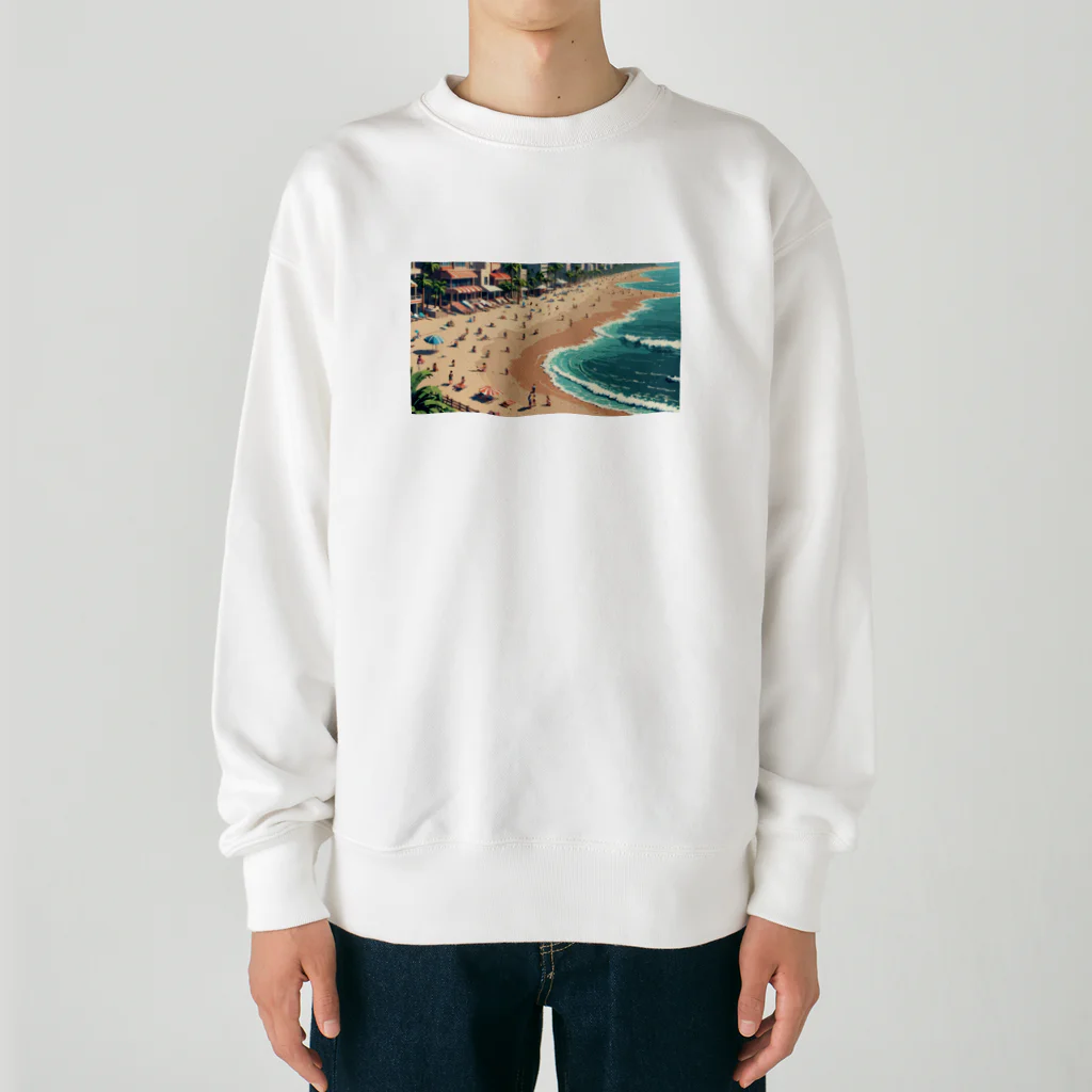 かてこの洋服販売所の波の調べ Heavyweight Crew Neck Sweatshirt