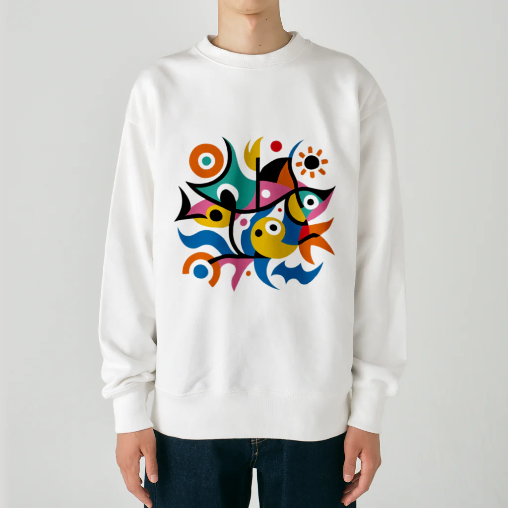 tohateの春 Heavyweight Crew Neck Sweatshirt