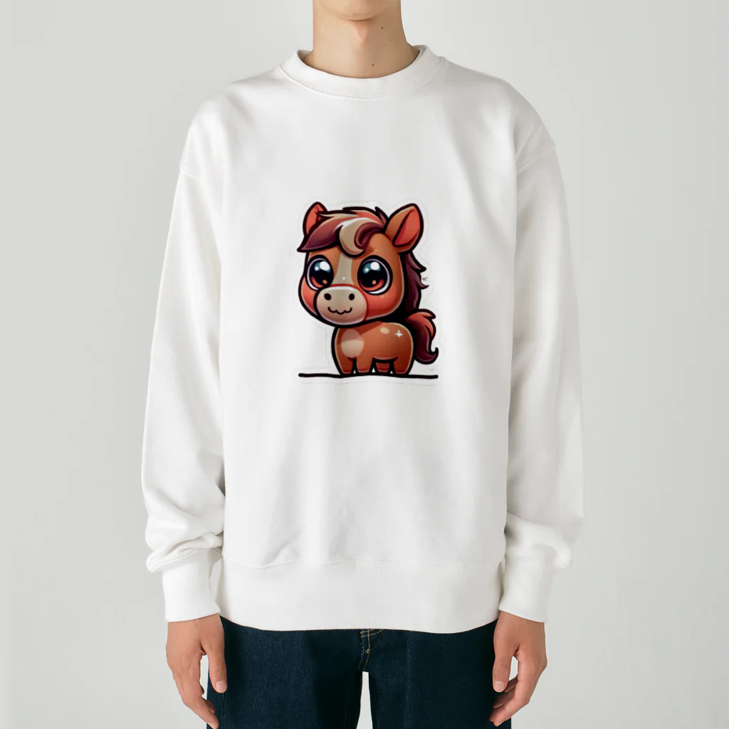 アニマルファッションのスーパーホース菜々美 Heavyweight Crew Neck Sweatshirt