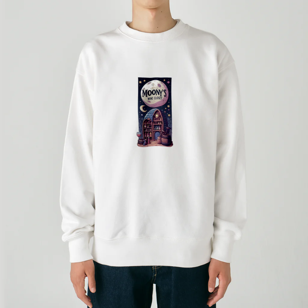 MOONY'S Wine ClosetのWine Treasure Trove Heavyweight Crew Neck Sweatshirt