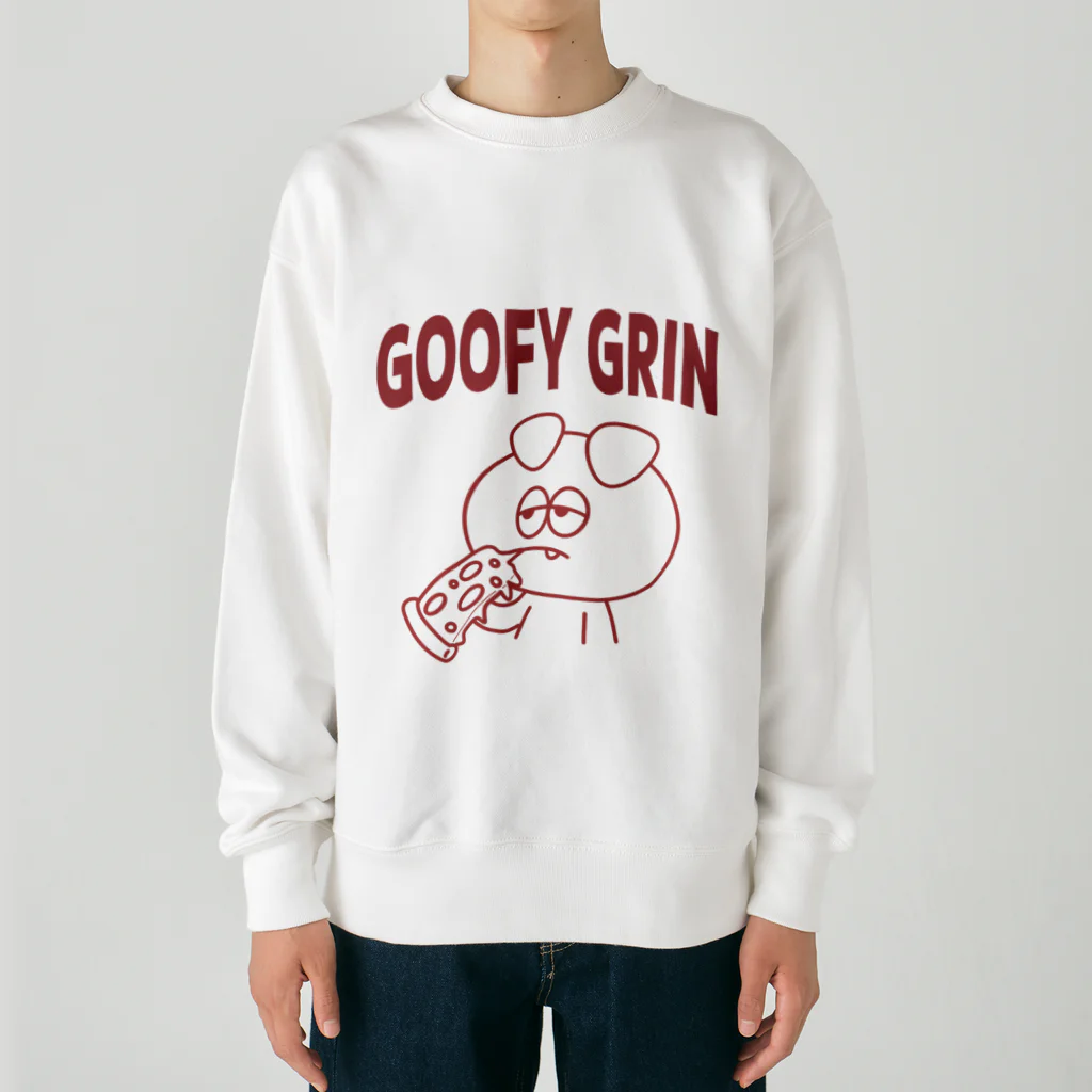 GOOFY GRINのGOOFY GRIN ロゴぱるver Heavyweight Crew Neck Sweatshirt