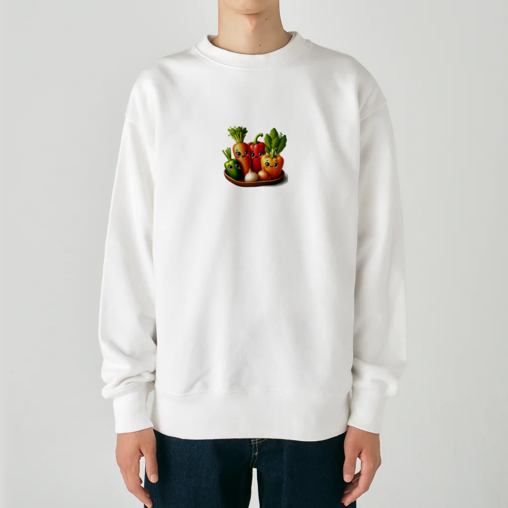 koumeiのベジタらぶ Heavyweight Crew Neck Sweatshirt