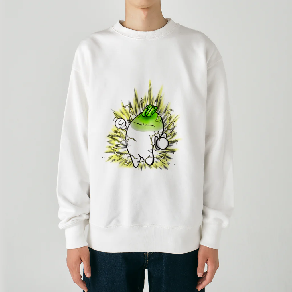 JapaneseArt Yui Shopのダイコンヤン Heavyweight Crew Neck Sweatshirt