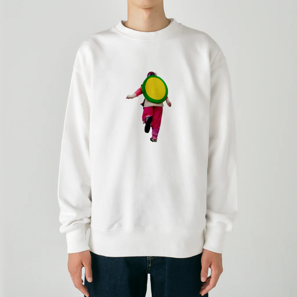 ともちピンクのカッパともち Heavyweight Crew Neck Sweatshirt