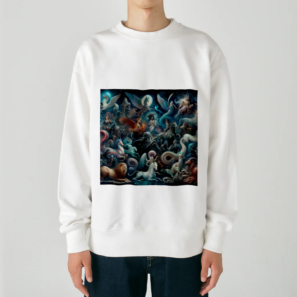 fitsの美しいモンスター Heavyweight Crew Neck Sweatshirt