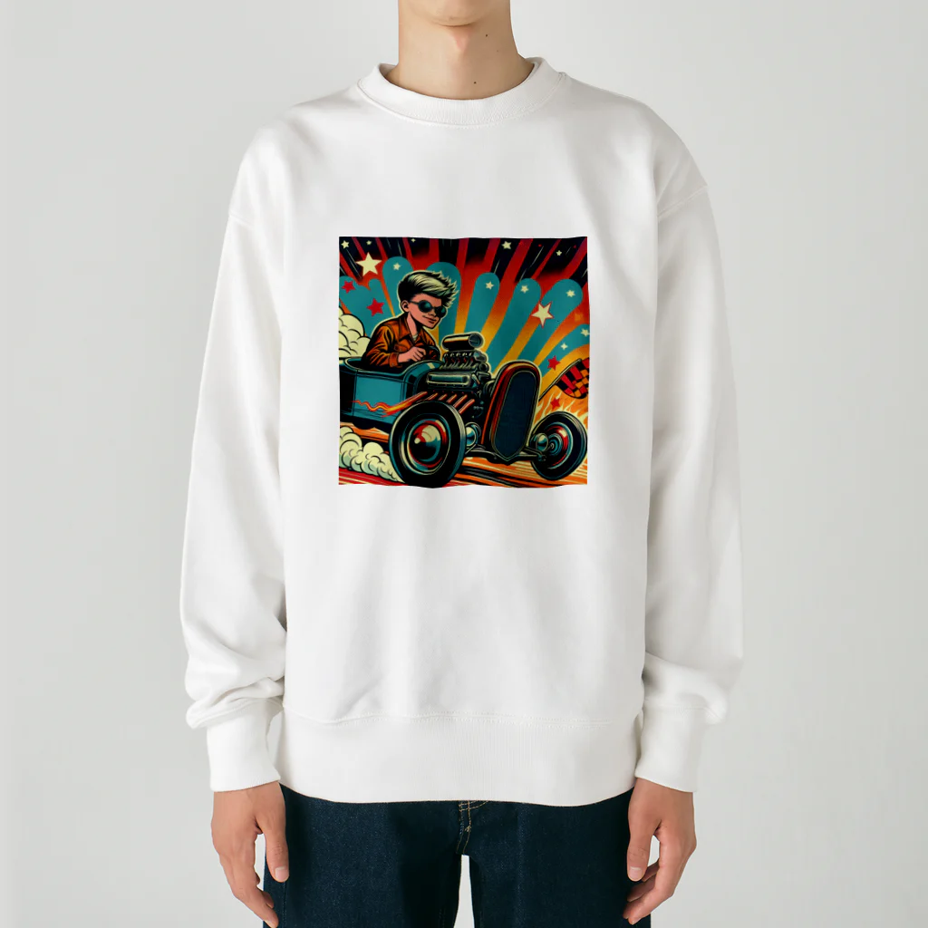 kenken,usのホットロッド Heavyweight Crew Neck Sweatshirt