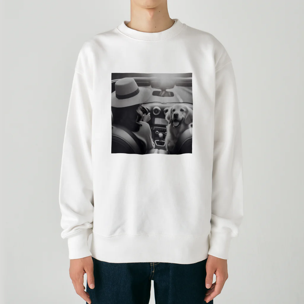 winwin6126のルンルンドライブ！ Heavyweight Crew Neck Sweatshirt