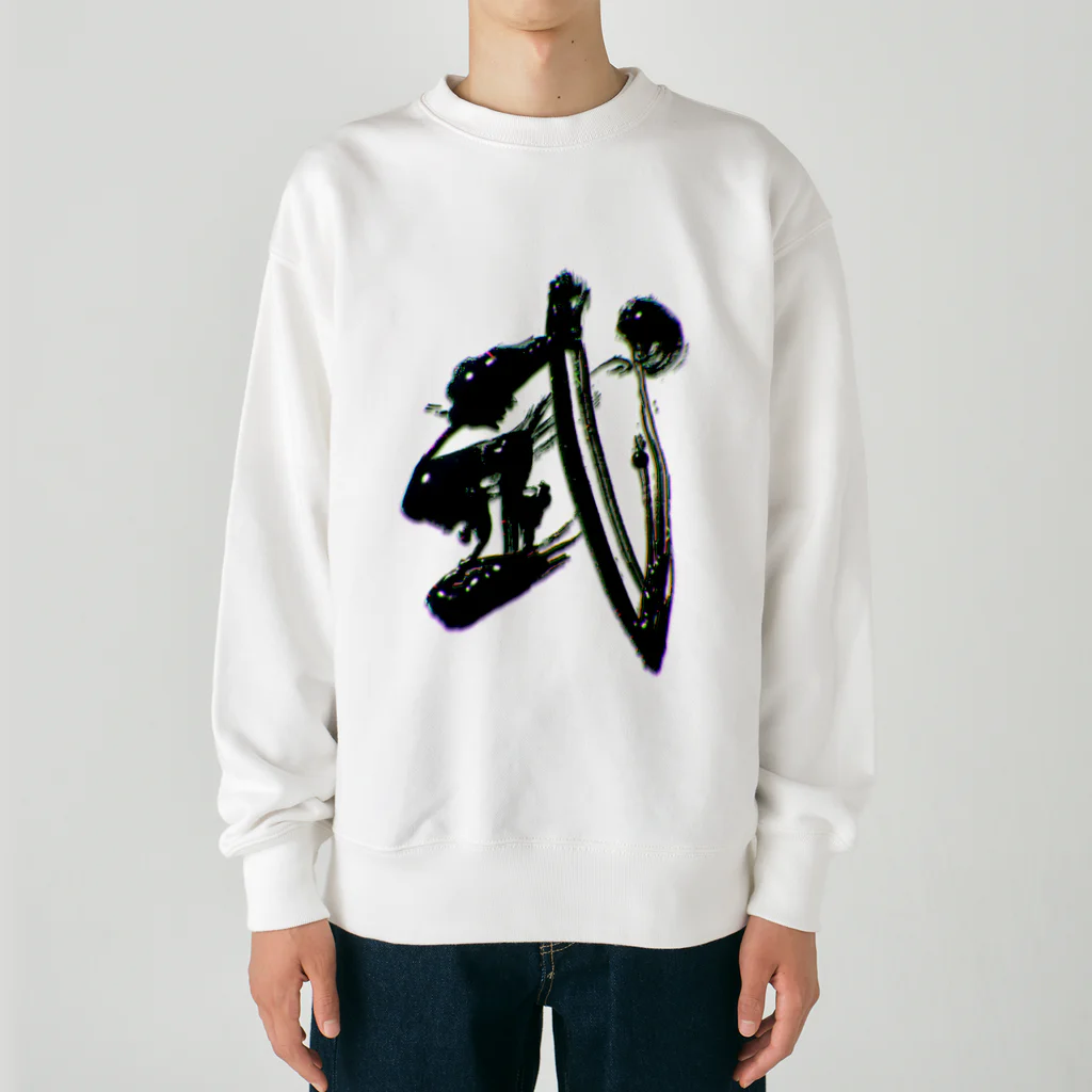 calligra_rtの【武】just a Japanese SAMURAI Heavyweight Crew Neck Sweatshirt