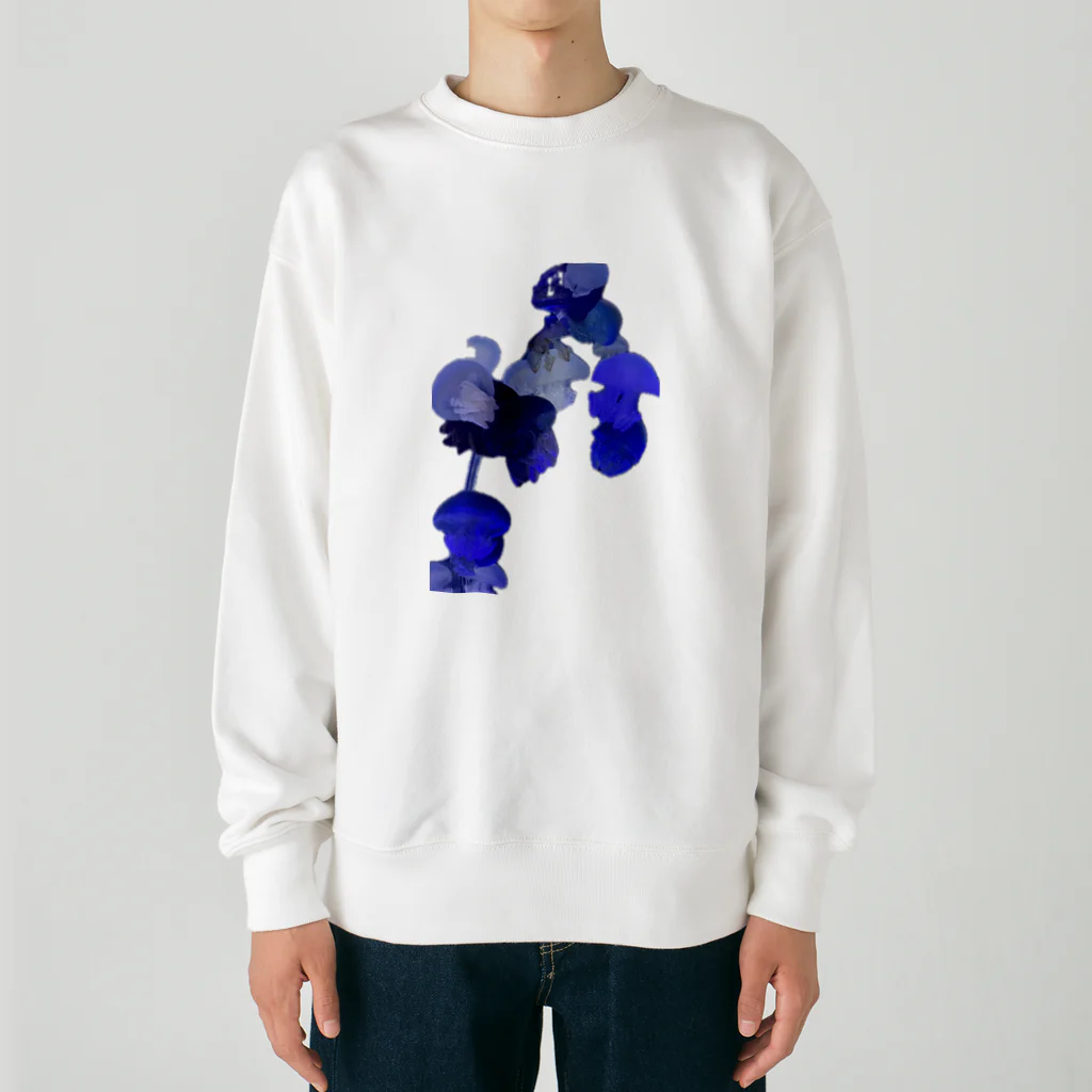 hanahanabiの色とりどりのクラゲ Heavyweight Crew Neck Sweatshirt