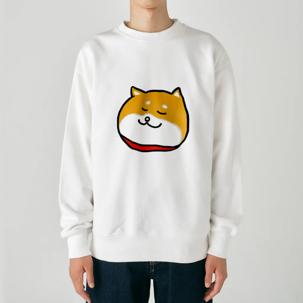 みーのまんぞく犬 Heavyweight Crew Neck Sweatshirt