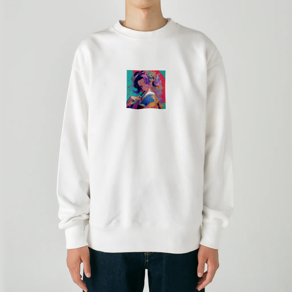 AQUAMETAVERSEの彩りの風に吹かれて Marsa 106 Heavyweight Crew Neck Sweatshirt