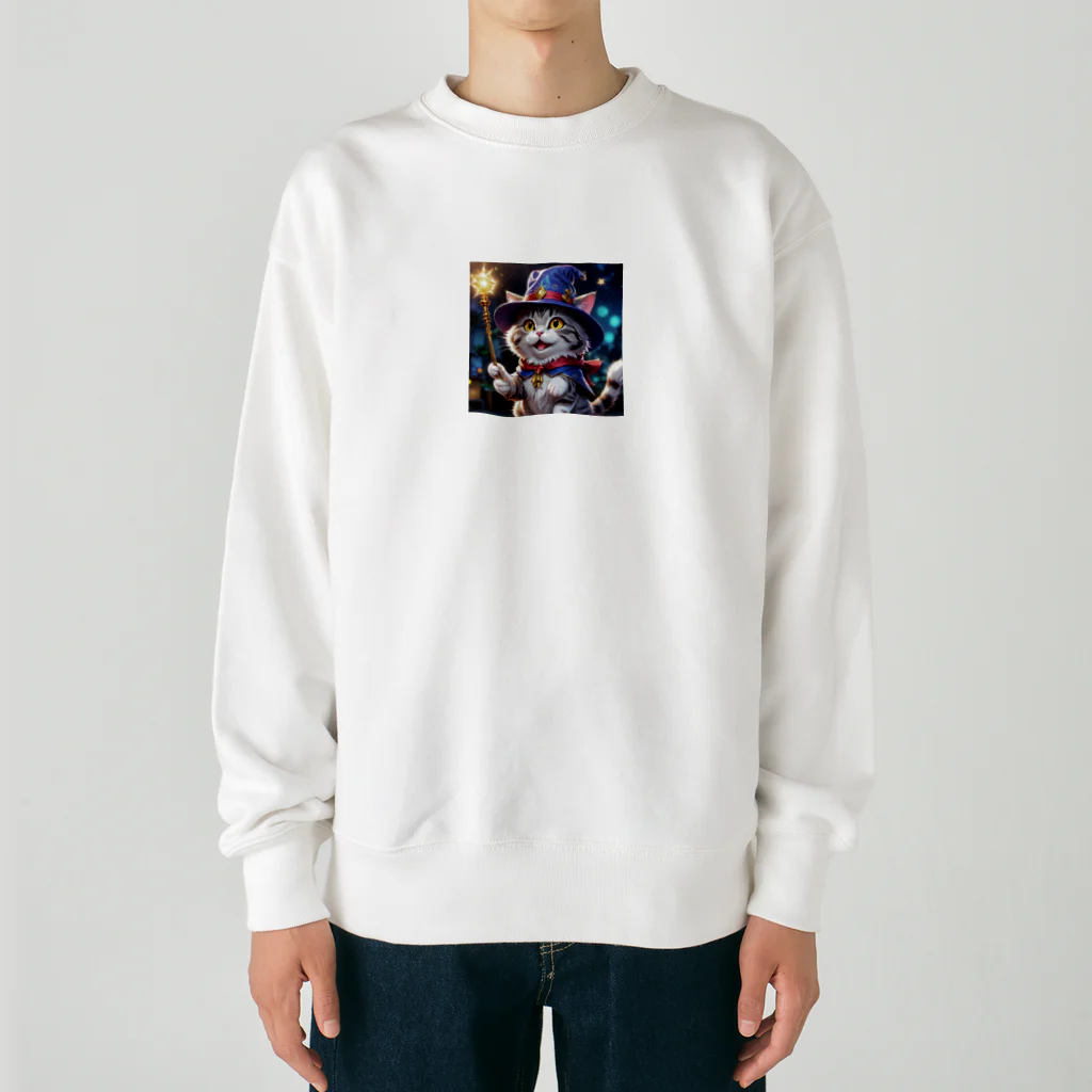 levi shopの魔法使いの六本足の猫 Heavyweight Crew Neck Sweatshirt