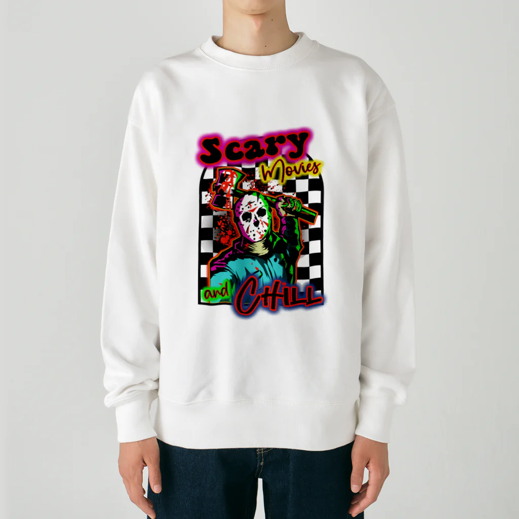 デビルズデッドゾーンのホラーマニア Heavyweight Crew Neck Sweatshirt