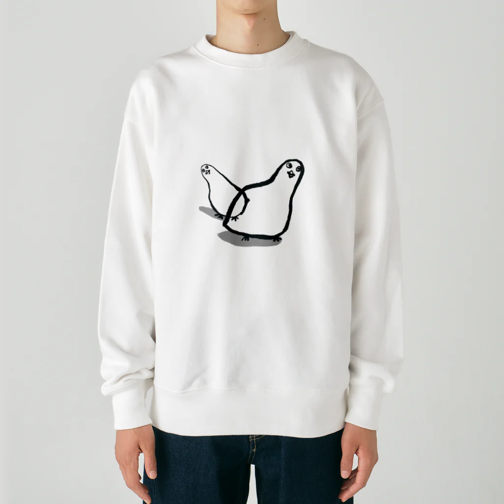 豊松りくの踊り尽くすぜ！鳥 Heavyweight Crew Neck Sweatshirt