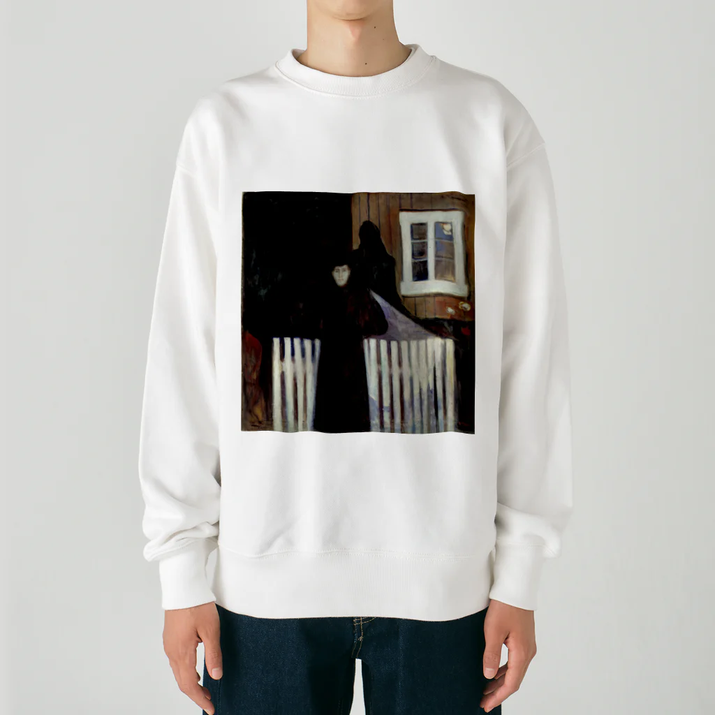 世界美術商店の月光 Heavyweight Crew Neck Sweatshirt