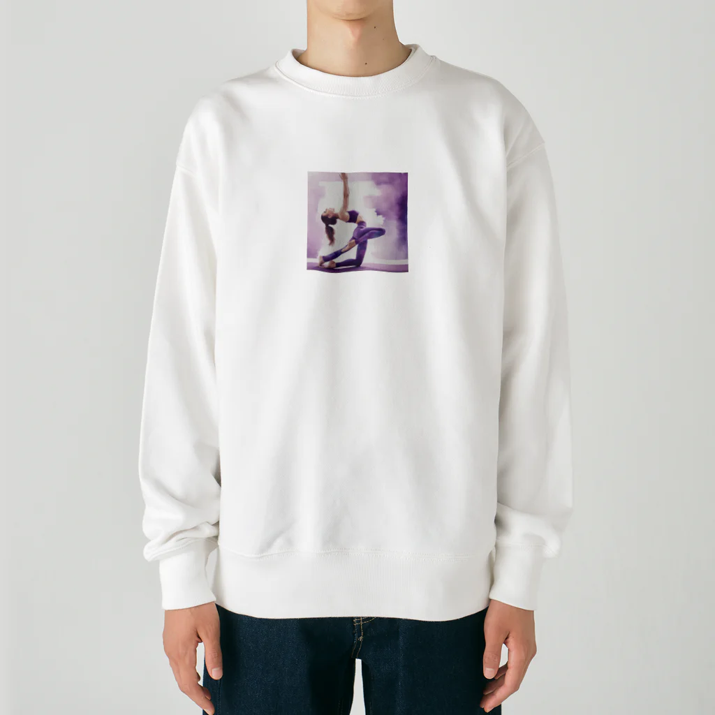 パープルルームのヨガを極める美しさ Heavyweight Crew Neck Sweatshirt