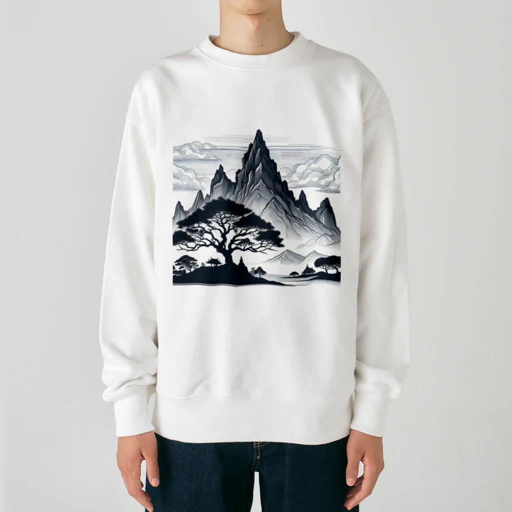 Qten369の甲賀の里 Heavyweight Crew Neck Sweatshirt