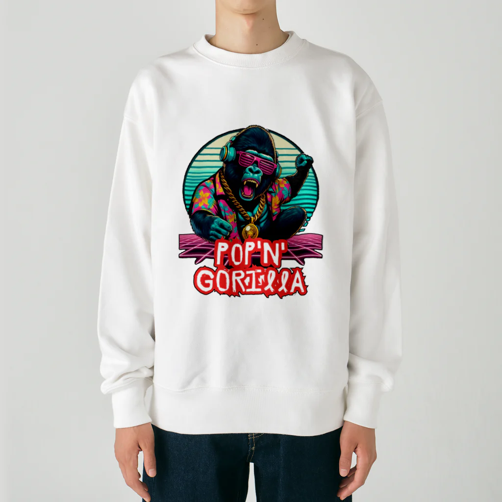 Donky Goriのポップンゴリラ5 Heavyweight Crew Neck Sweatshirt