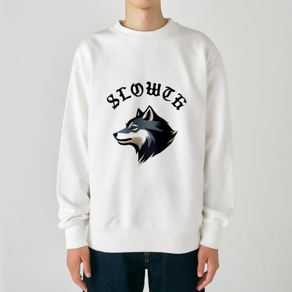 slowth_takeitonのWolf Heavyweight Crew Neck Sweatshirt