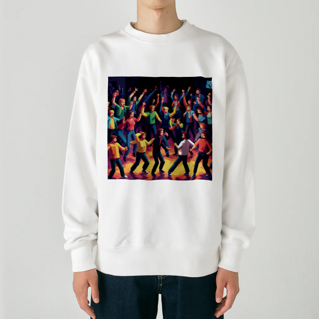 asuto_20のドット絵の集会 Heavyweight Crew Neck Sweatshirt