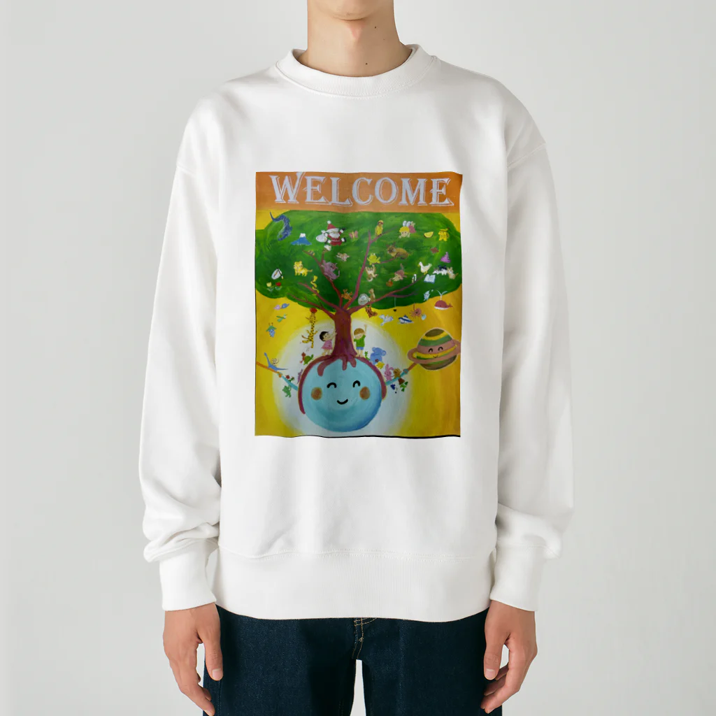 yoko-art-121のwelcome Heavyweight Crew Neck Sweatshirt