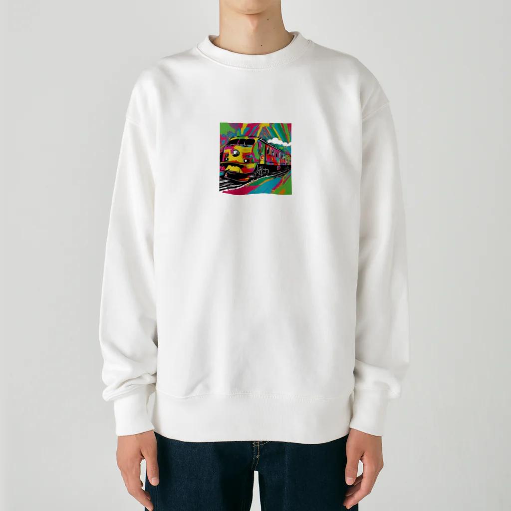 NeoPopGalleryのPOPARTtrain Heavyweight Crew Neck Sweatshirt