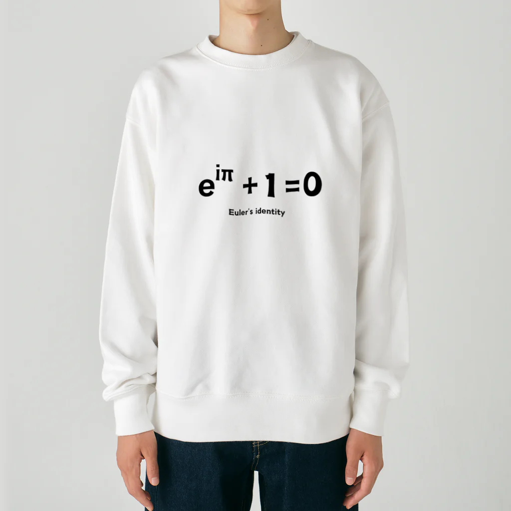 粗茶のオイラーの等式 Heavyweight Crew Neck Sweatshirt