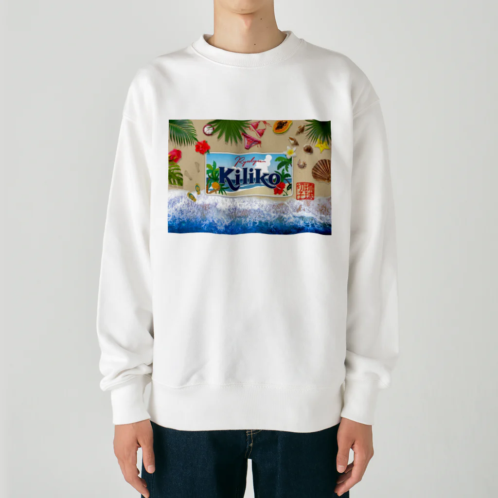 KILIKOStudiosの琉球切子 Heavyweight Crew Neck Sweatshirt