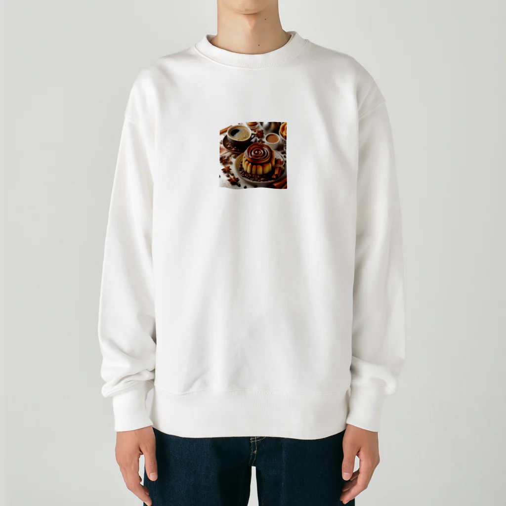 アミュペンの香り高いコーヒーの贅沢コンビネーション✨ Heavyweight Crew Neck Sweatshirt