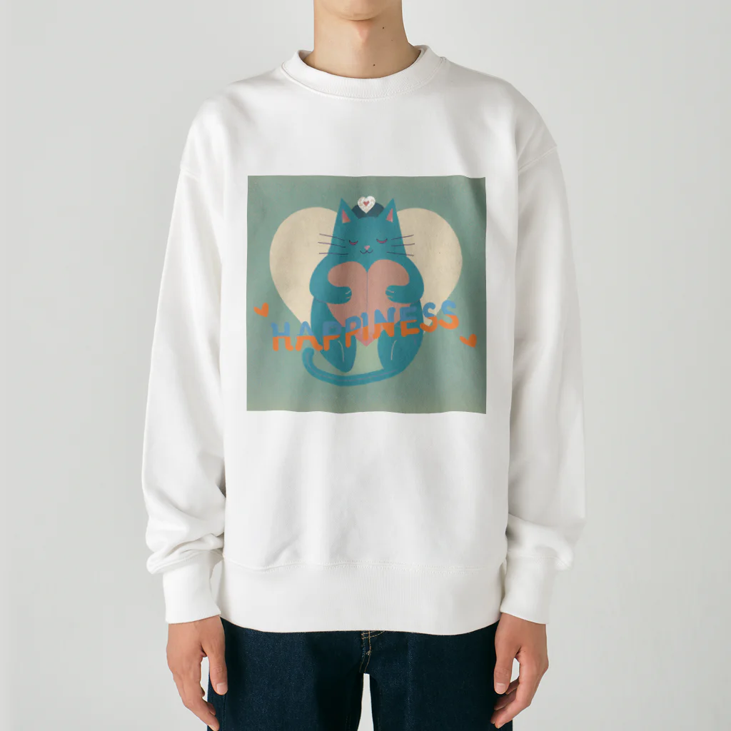 きなこのHappy Lifeのhappiness Heavyweight Crew Neck Sweatshirt