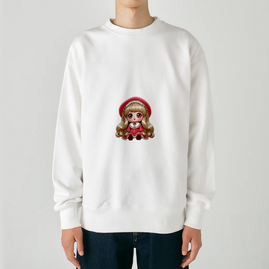 ミントキャンディのレトロなDOLL Heavyweight Crew Neck Sweatshirt